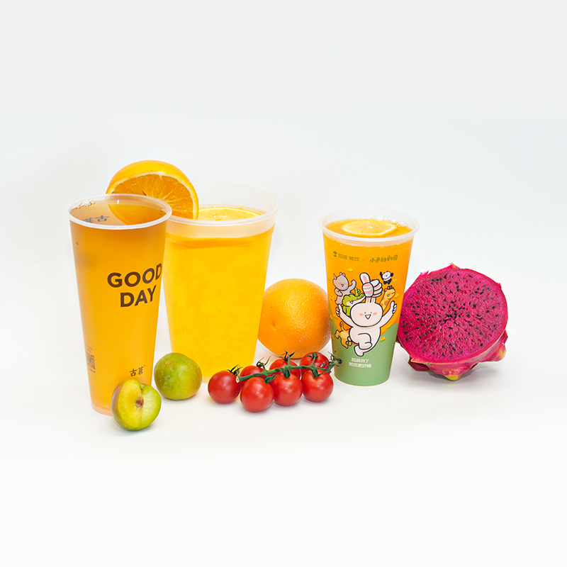 Engangs plastik shaker cup