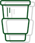 Plastik kop